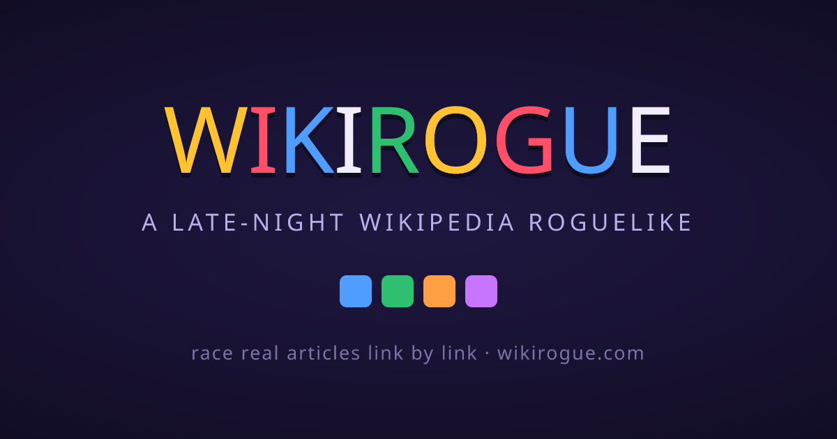 I made a Wikipedia roguelike game with Balatro-style deckbuilding. Free, browser, rough around the e logo